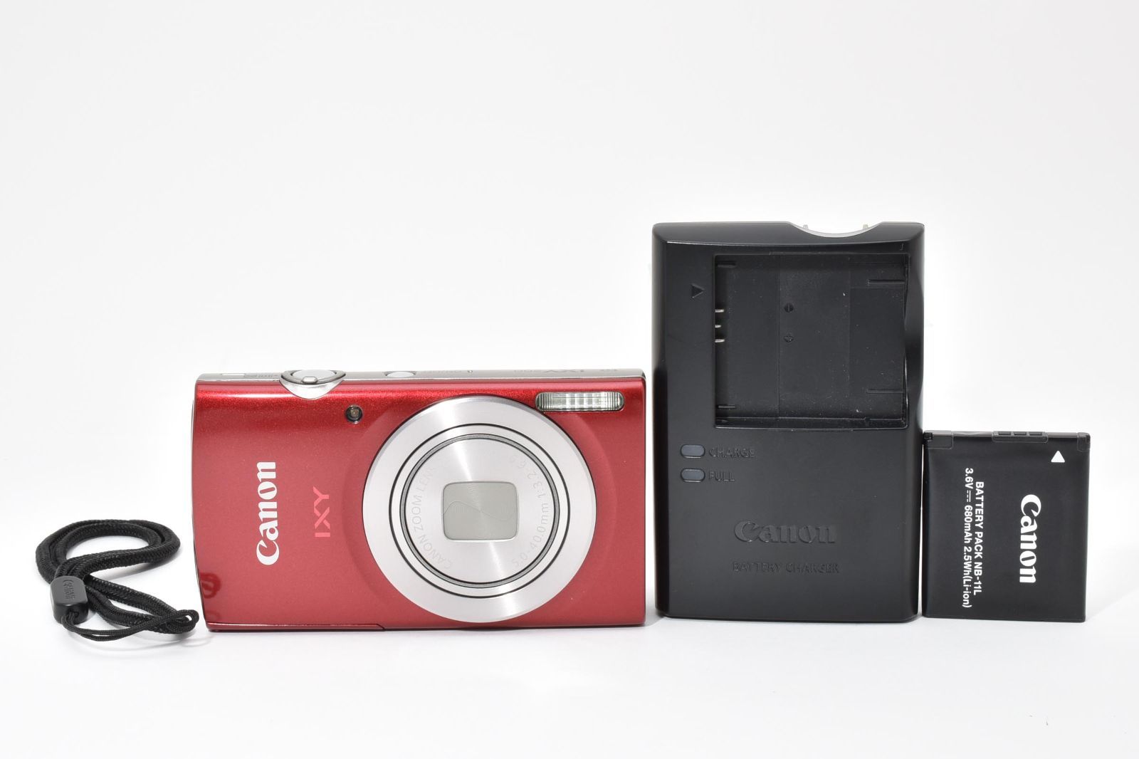 Canon キャノン IXY 200 レッド /2705 動作OK 返金保証 - メルカリ