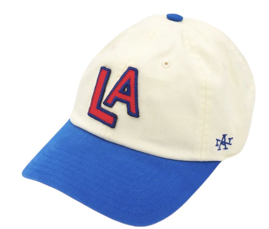 新品 AMERICAN needle アメリカンニードル ベースボールキャップ LA 白