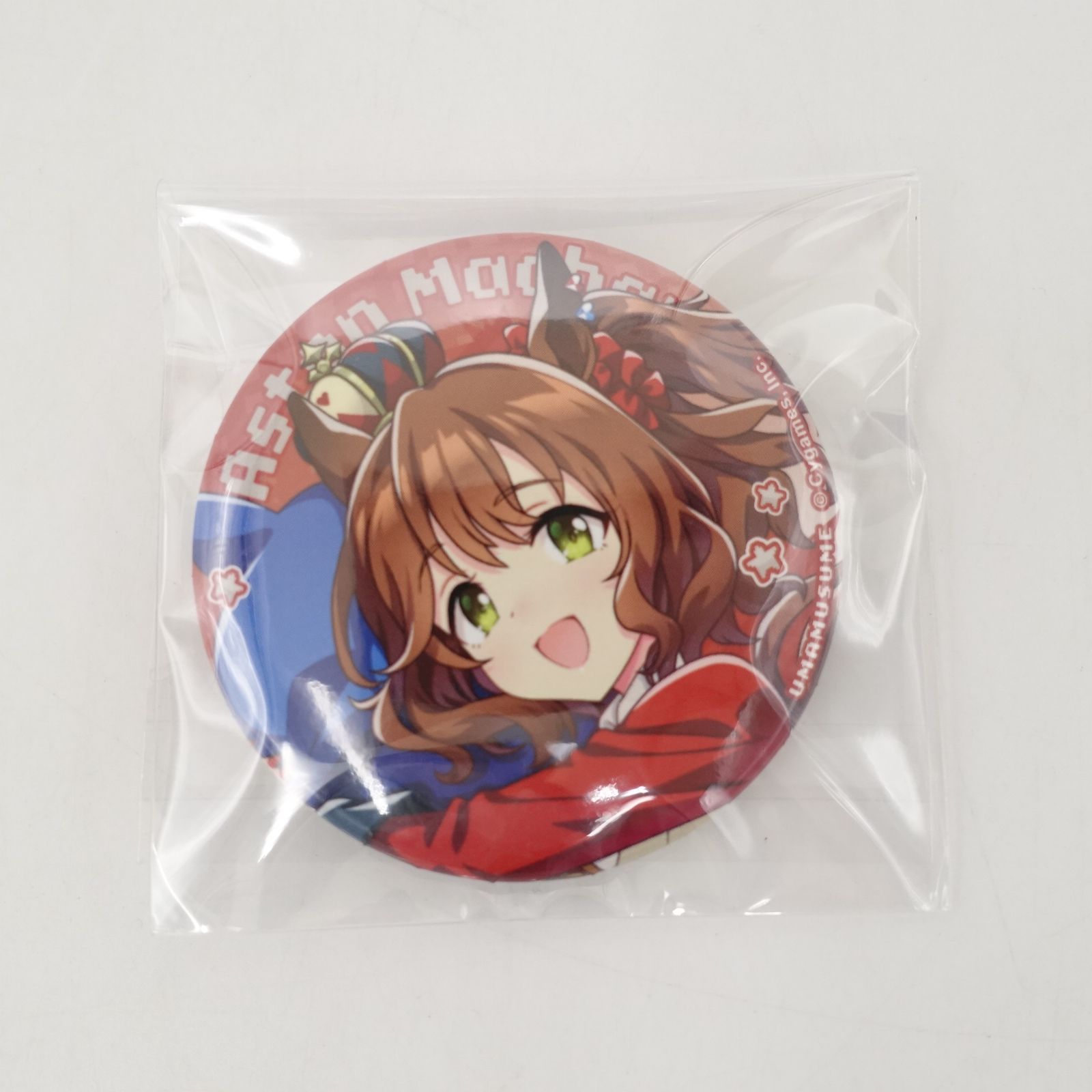 ウマ娘 プリティーダービー アストンマーチャン ×5 缶バッジ 熱血