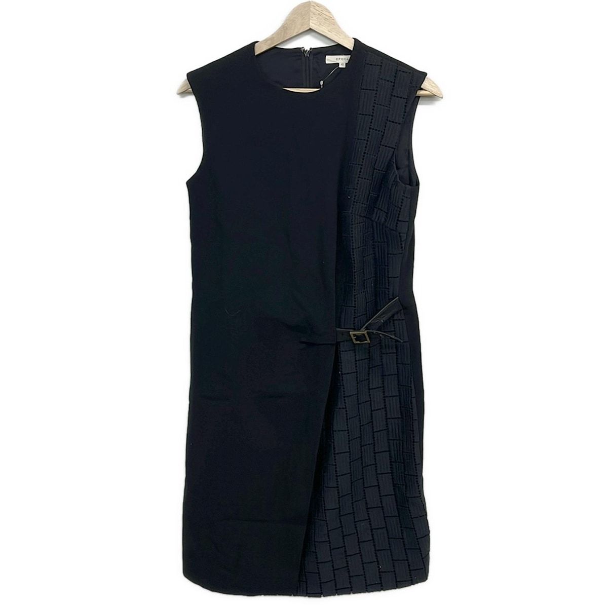 EPOCA(エポカ) ワンピース サイズ42 L レディース美品 - 黒 クルー