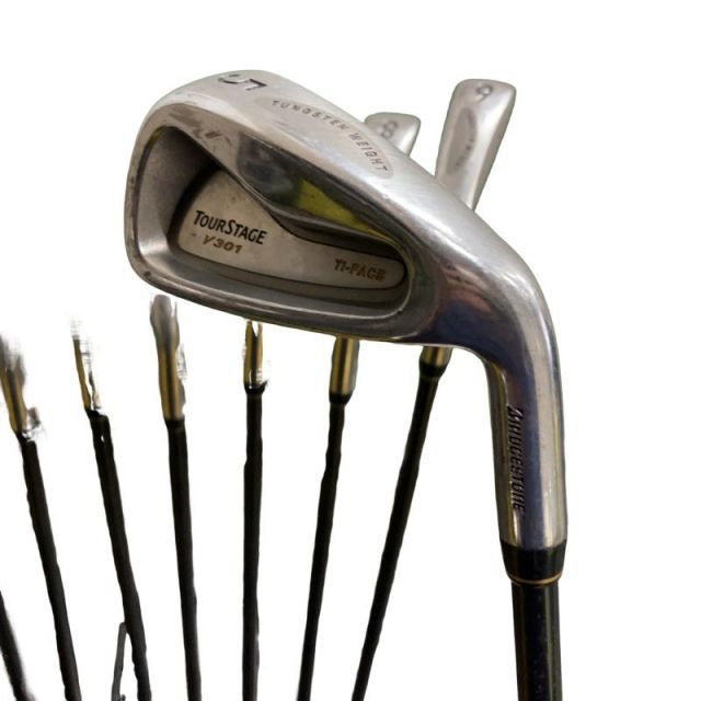 中古】 ブリヂストン TOURSTAGE V301 10S アイアンセット IR TSI-50