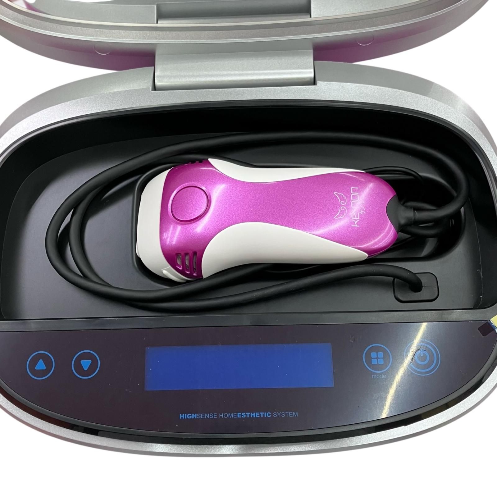 140199 通電確認のみ ke-non ケノン 脱毛器 V6.2 ピンク NIPL-2080