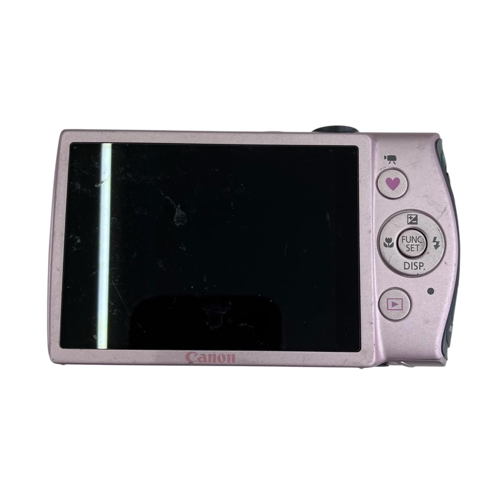 118011 動作未確認 canon キャノン デジカメ IXY600F バッテリーなし