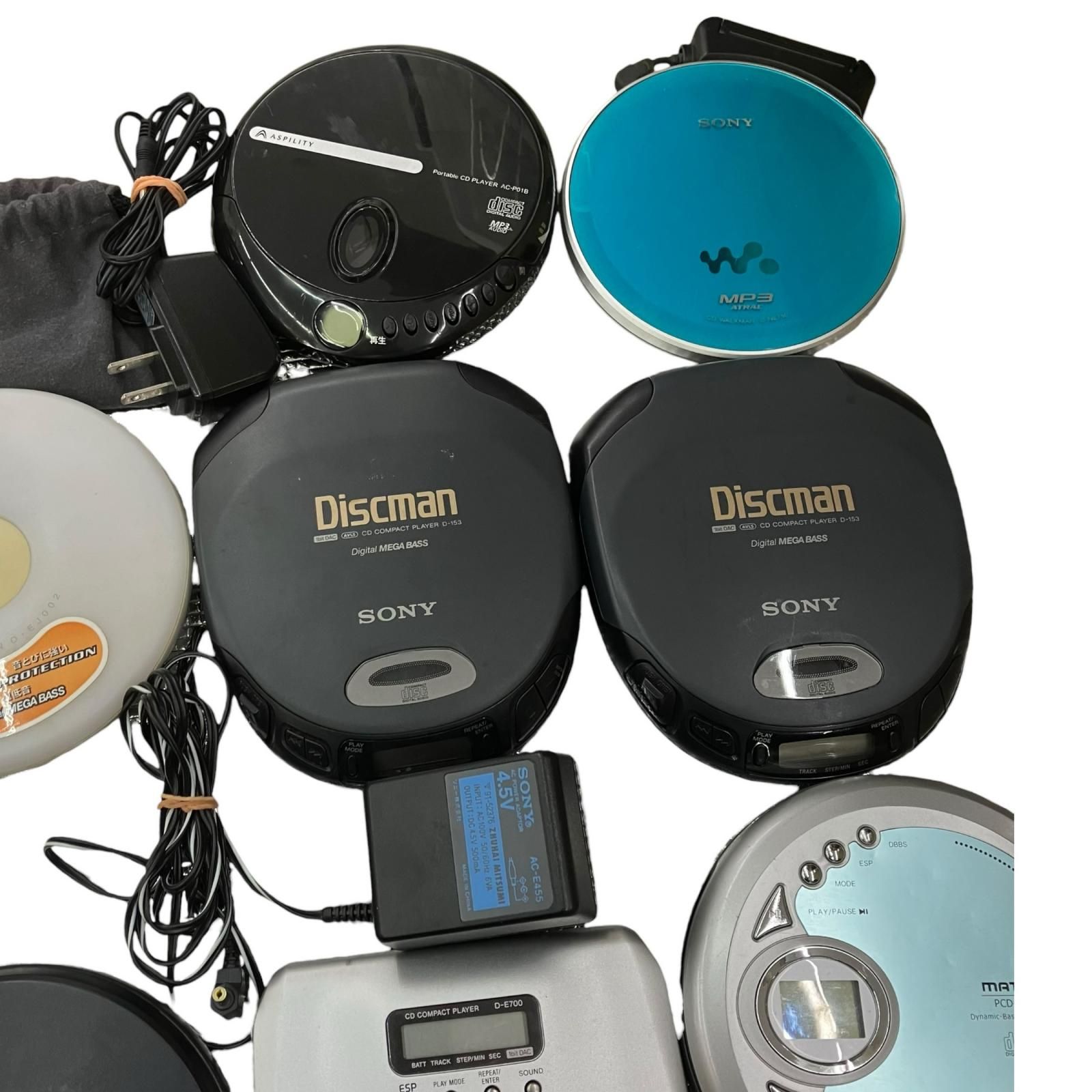 186001 動作未確認 SONY/Panasonic/Kenwood 等 CDプレーヤー 21点