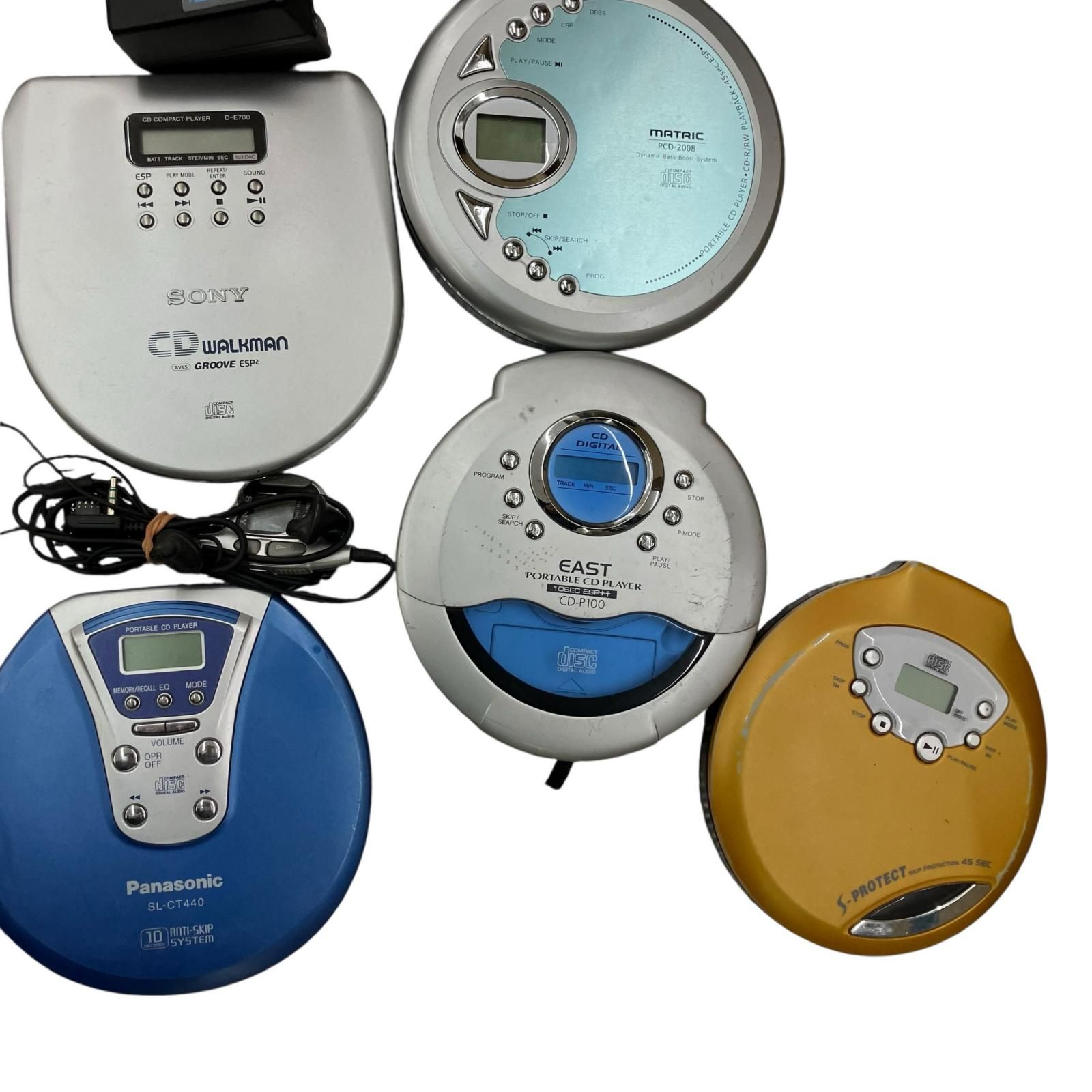 186001 動作未確認 SONY/Panasonic/Kenwood 等 CDプレーヤー 21点