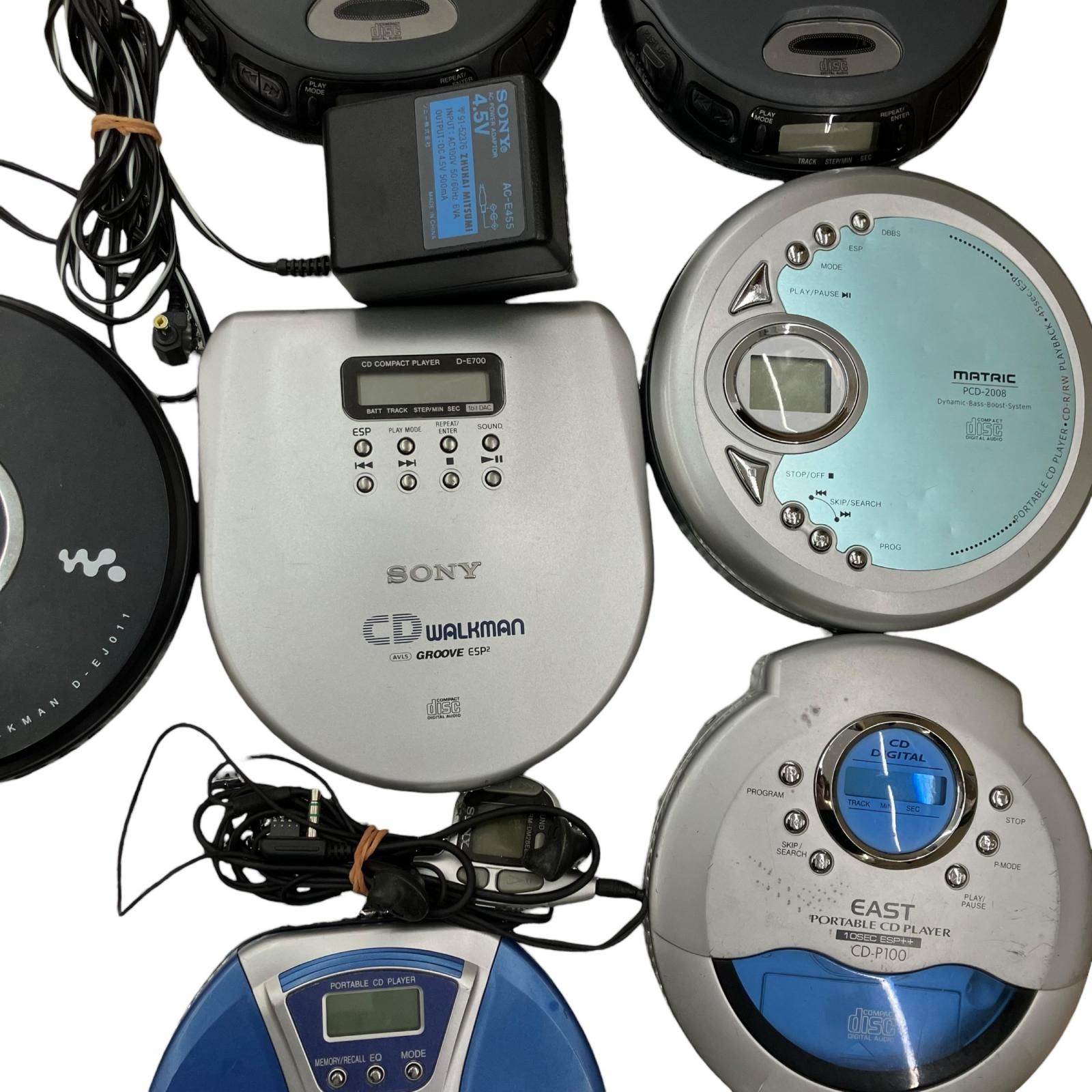 186001 動作未確認 SONY/Panasonic/Kenwood 等 CDプレーヤー 21点