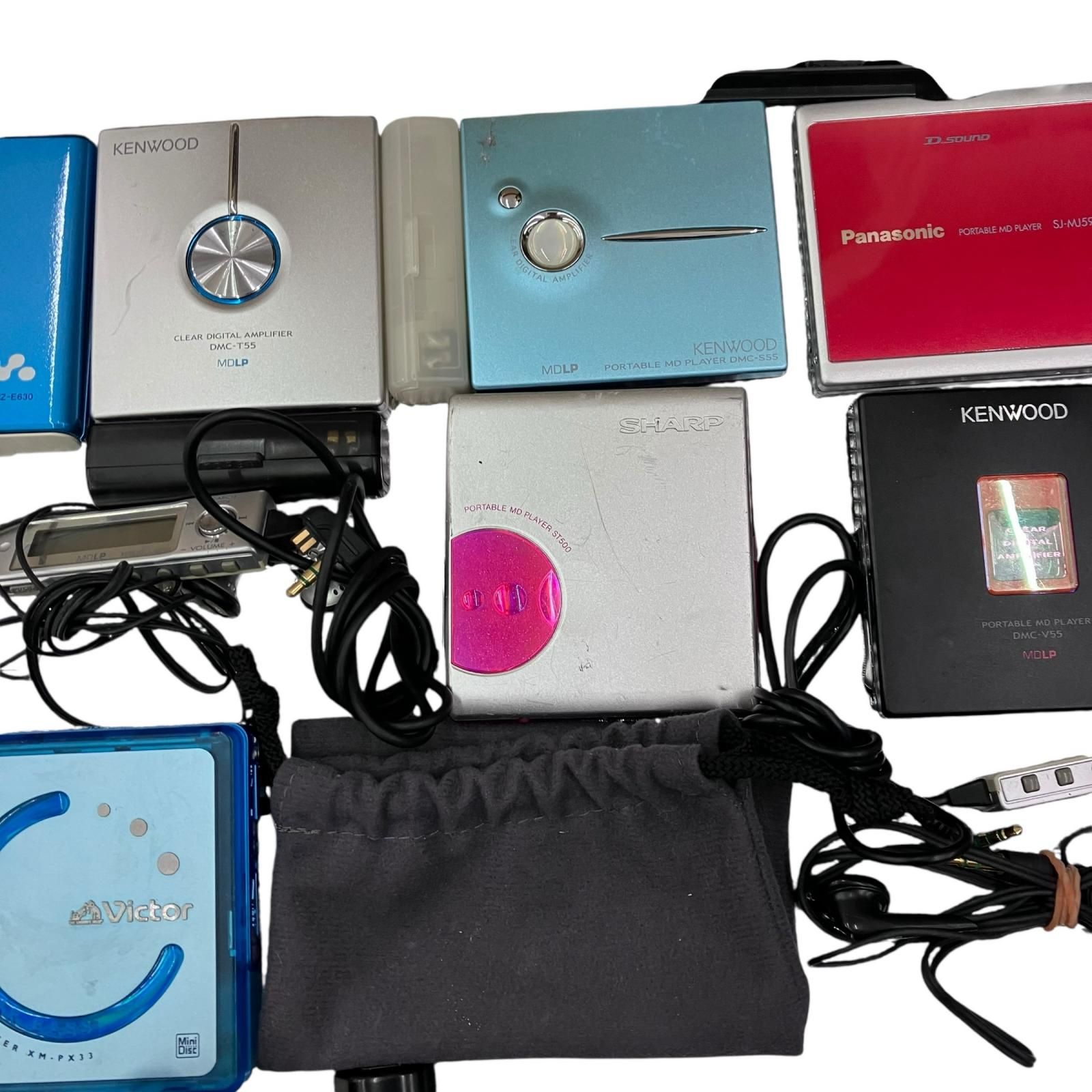 186001 動作未確認 SONY/Panasonic/SHARP/Kenwood 等 MDプレーヤー 17