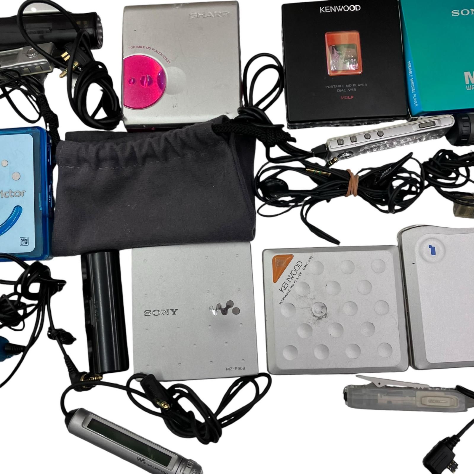 186001 動作未確認 SONY/Panasonic/SHARP/Kenwood 等 MDプレーヤー 17