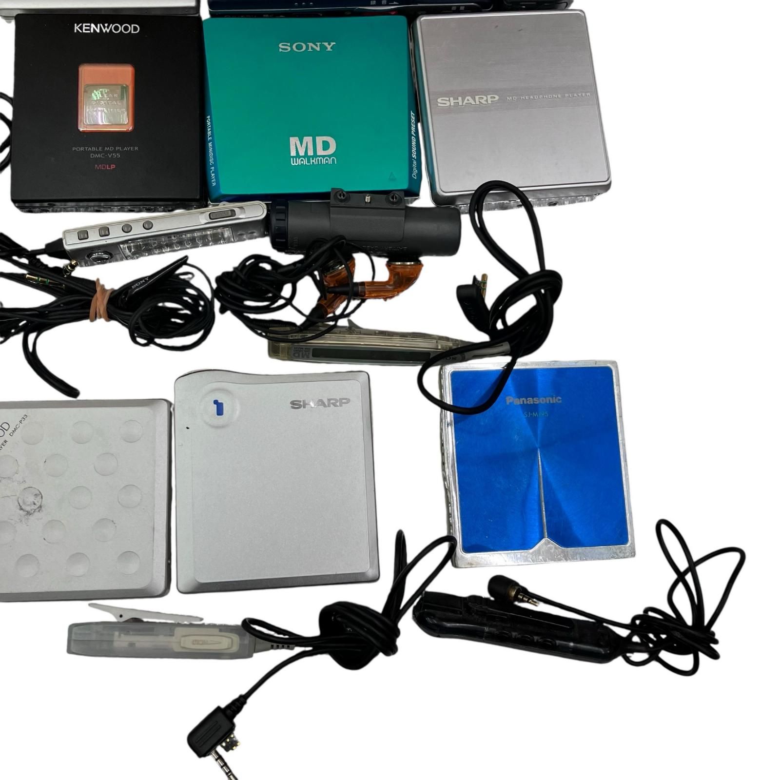 186001 動作未確認 SONY/Panasonic/SHARP/Kenwood 等 MDプレーヤー 17