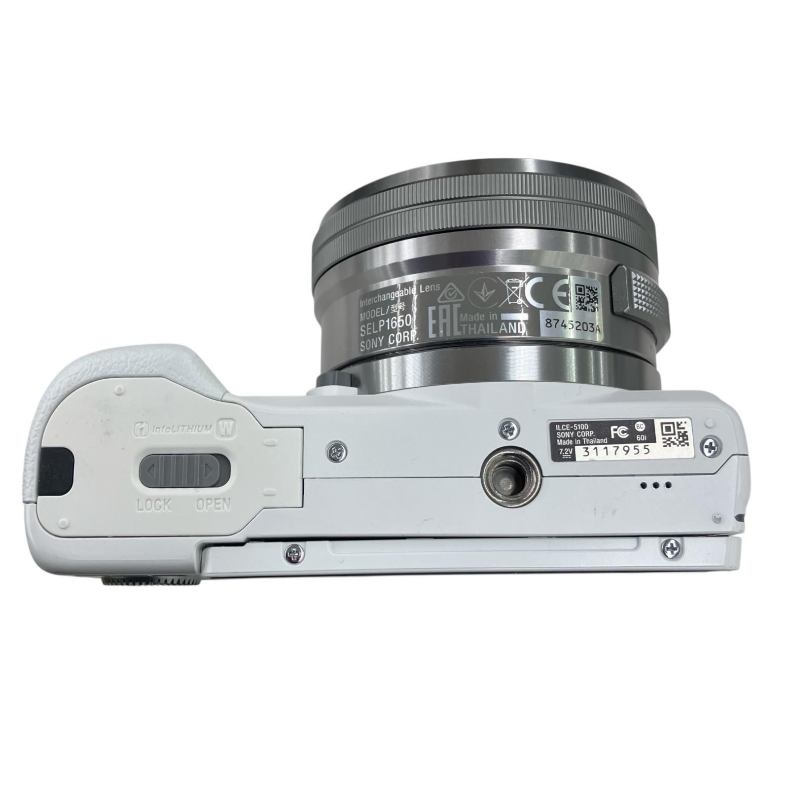 186000 動作未確認 SONY ソニー ミラーレス一眼レフカメラ α5100