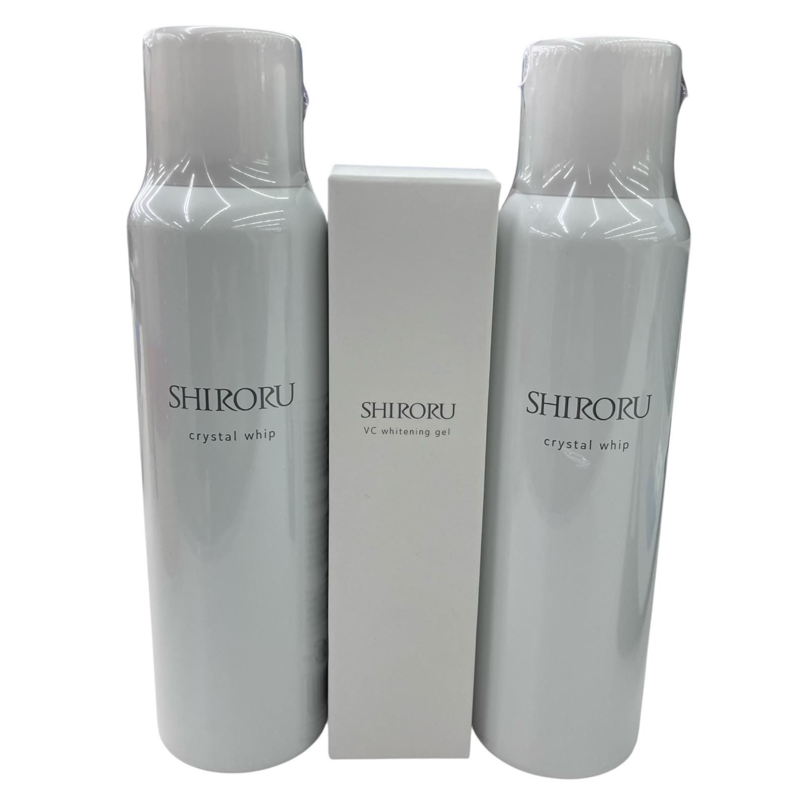 186001 新品未使用 SHIROKU 洗顔料&ホワイトニングゲル まとめ 薬用VC