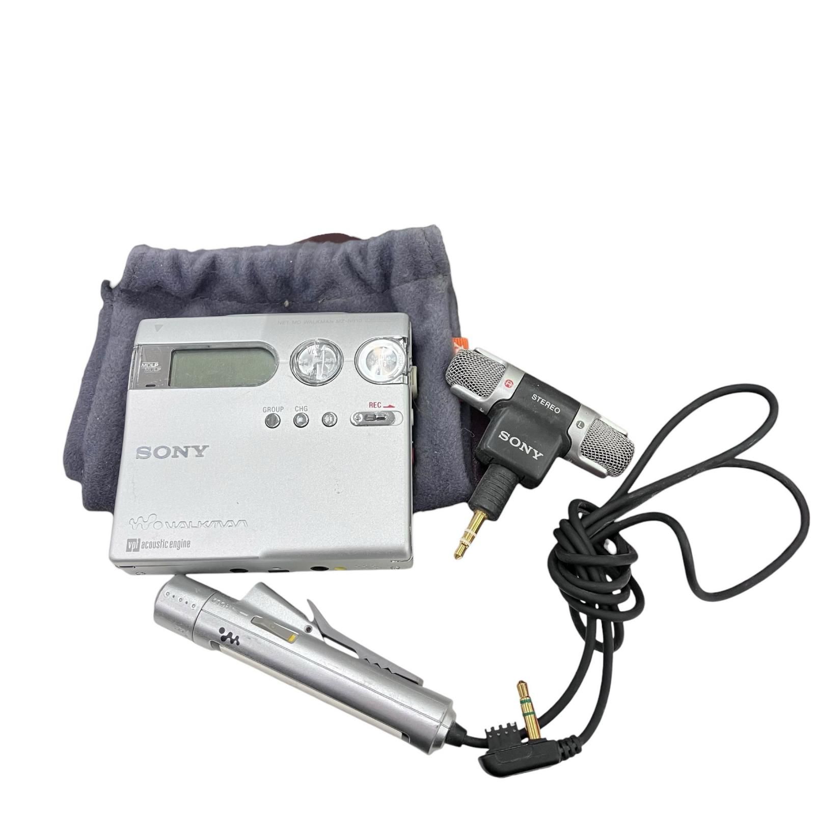 186001 動作未確認 SONY ソニー ポータブルMDプレーヤー ウォークマン