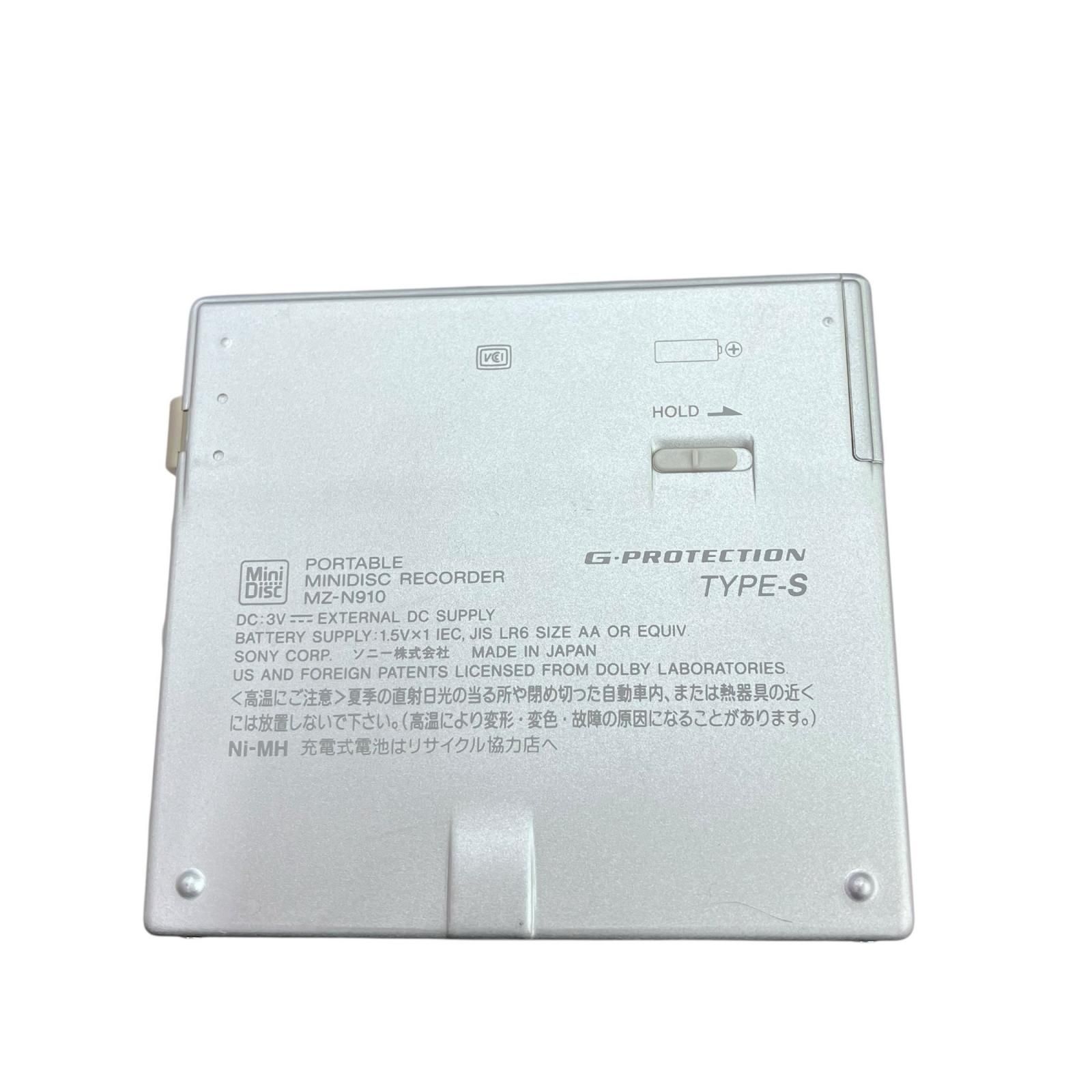 186001 動作未確認 SONY ソニー ポータブルMDプレーヤー ウォークマン