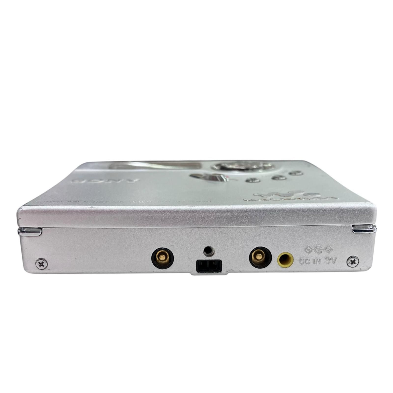 186001 動作確認済み SONY ソニー ポータブルMDプレーヤー