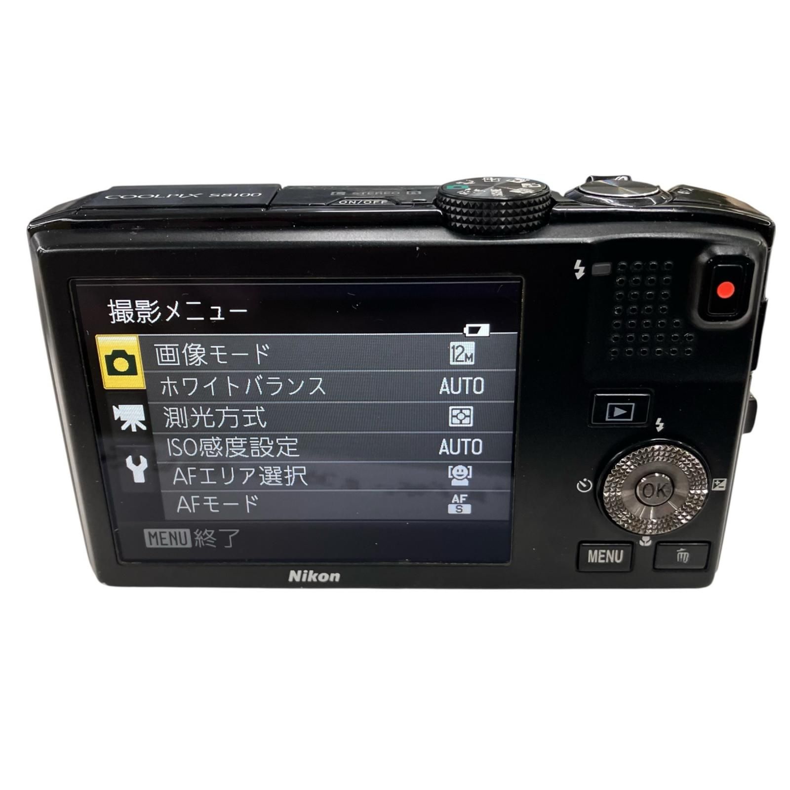 186000 動作確認済み Nikon ニコン デジタルカメラ COOLPIX S8100