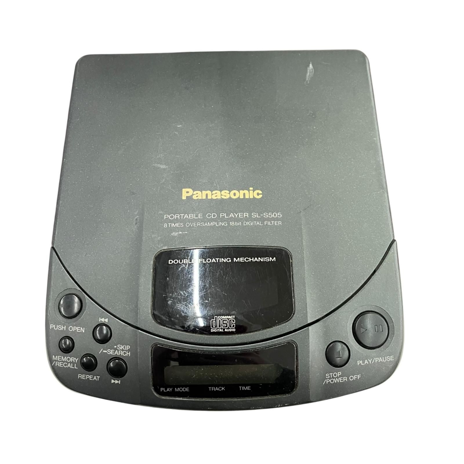 186001 ジャンク品 Panasonic パナソニック CDプレーヤー SL-S505