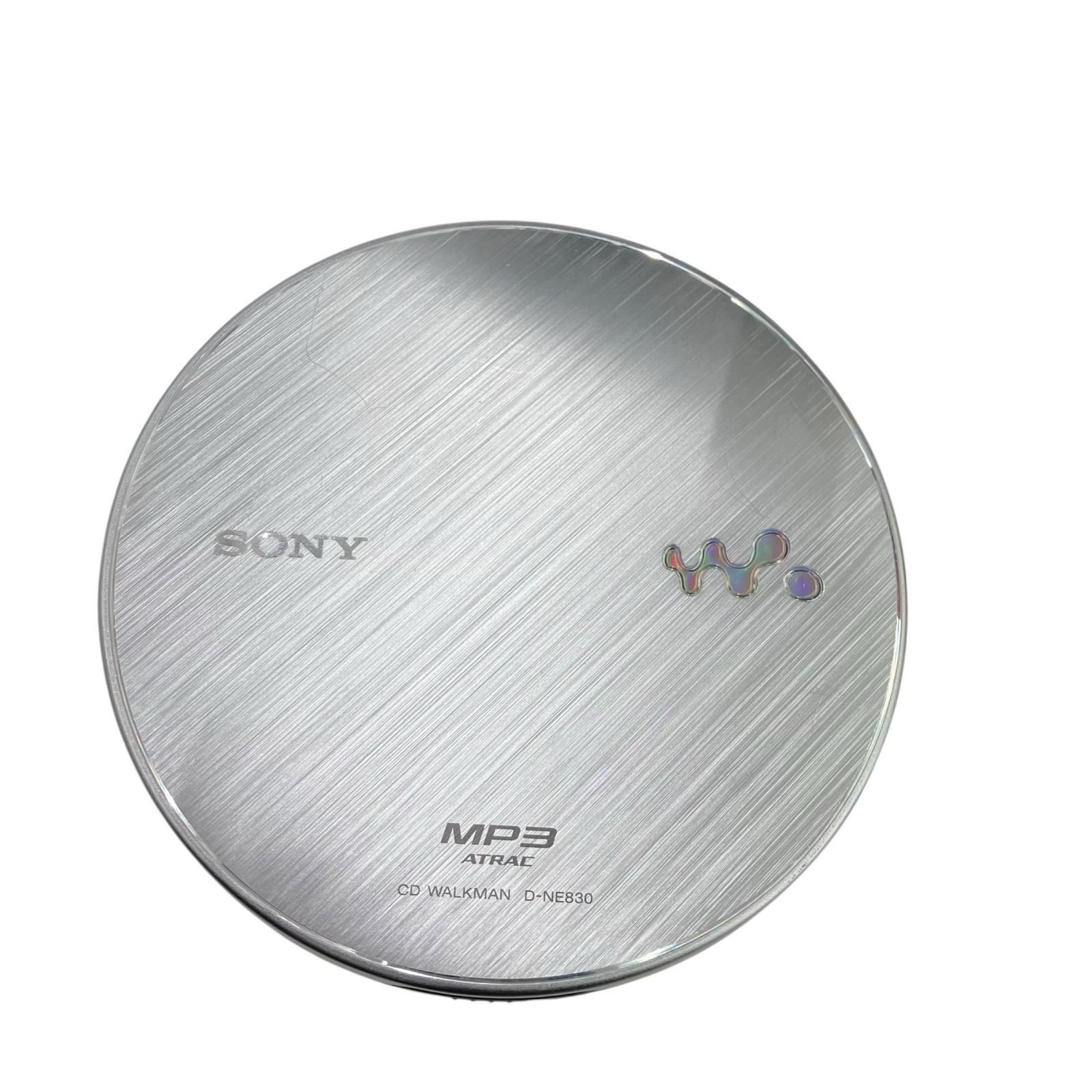 186001 動作未確認 SONY ソニー CDプレーヤー ウォークマン D-NE830