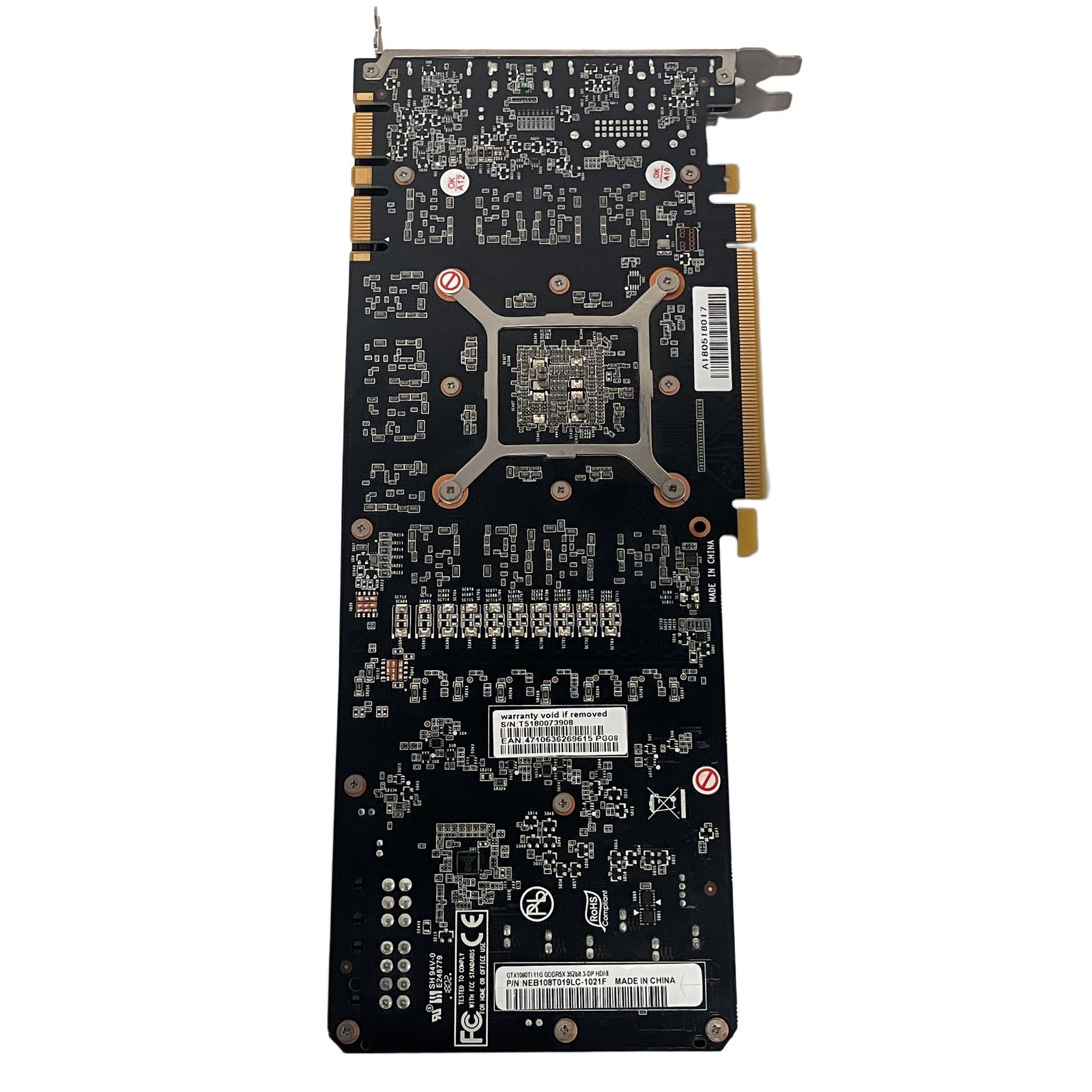 PALIT nvidia GeForce GTX1080 Ti 11GB GDDR5X グラフィックボード PC