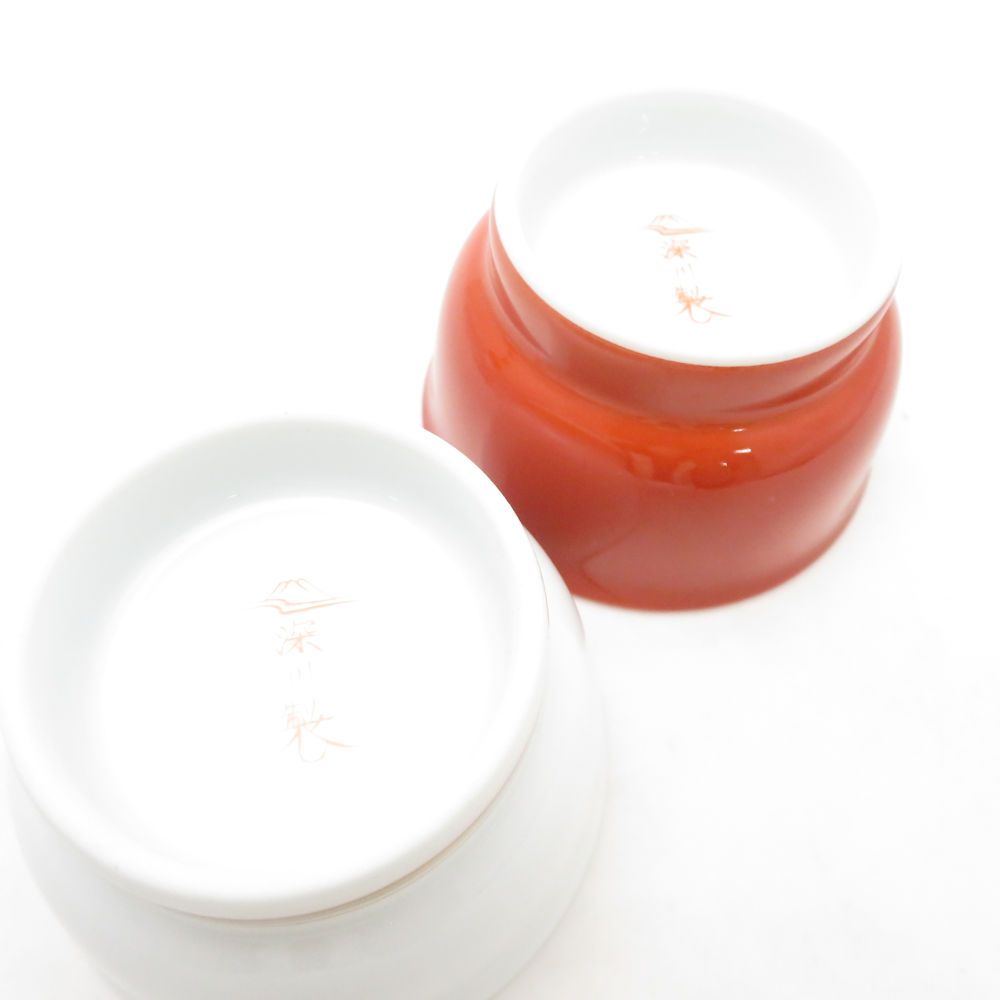 未使用 Fukagawa Seiji 深川製磁 花は桜 二人具酒器 3点 セット 徳利