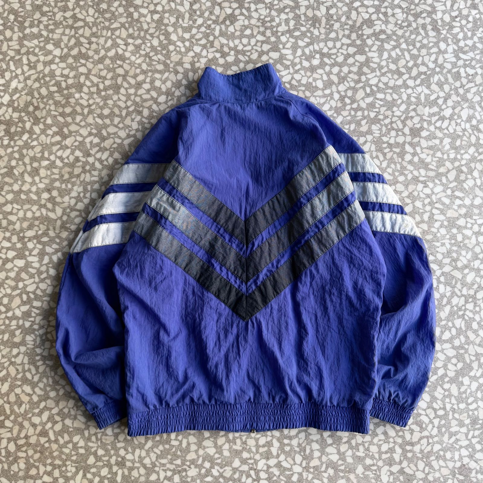 adidas / 90's multi color nylon jacket オールドアディダス ナイロン