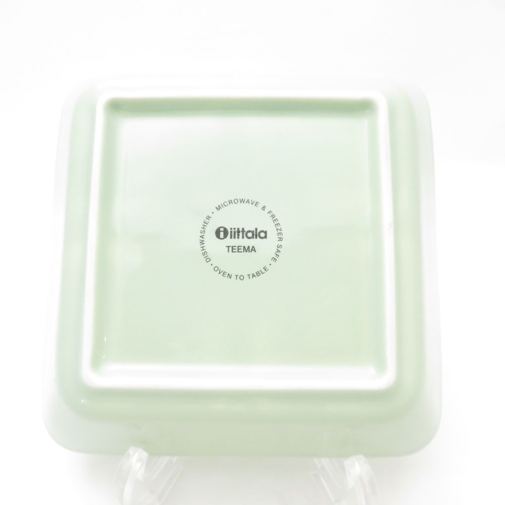 iittala イッタラ ティーマ スクエアプレート 16cm セラドングリーン