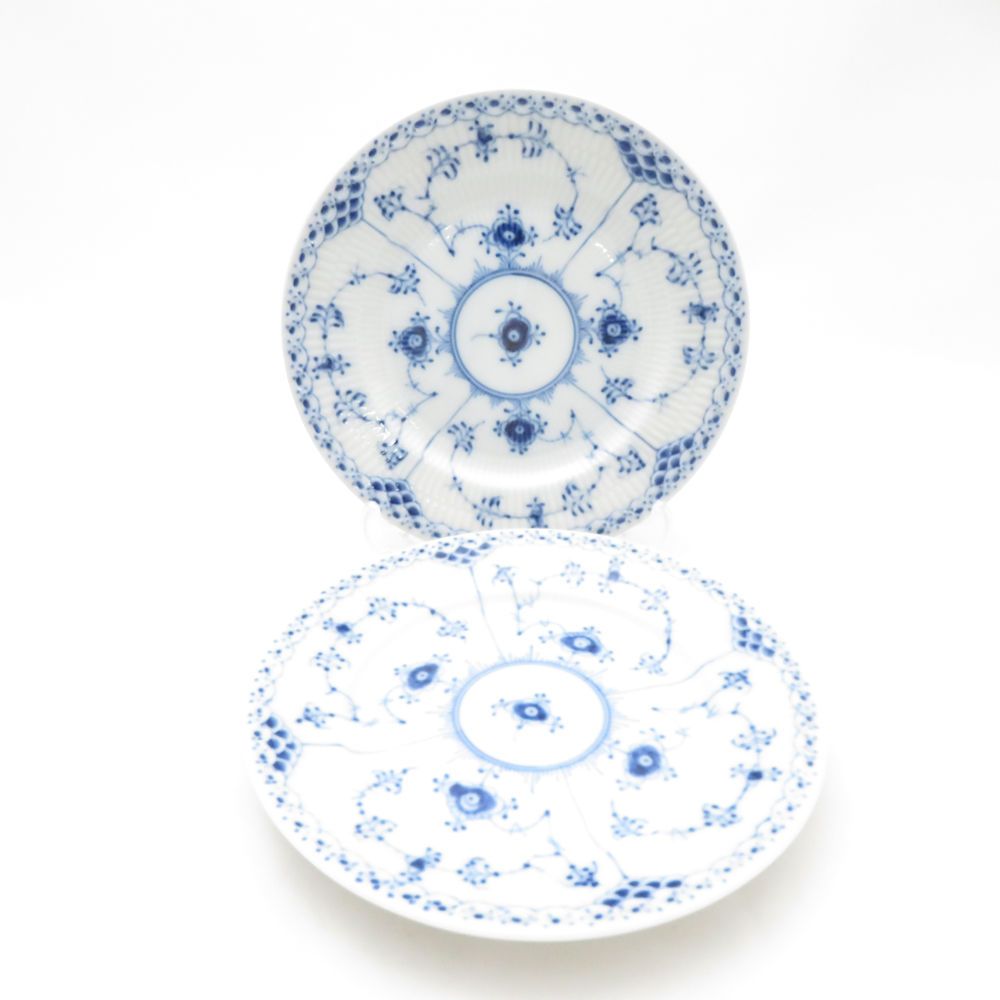 ROYAL COPENHAGEN ロイヤルコペンハーゲン ブルーフルーテッドハーフ