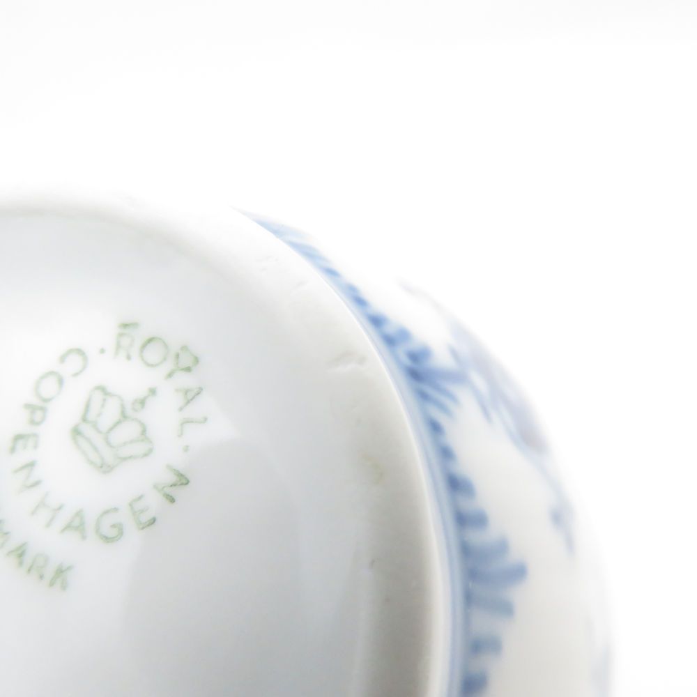 美品 ROYAL COPENHAGEN ロイヤルコペンハーゲン ブルーフルーテッド
