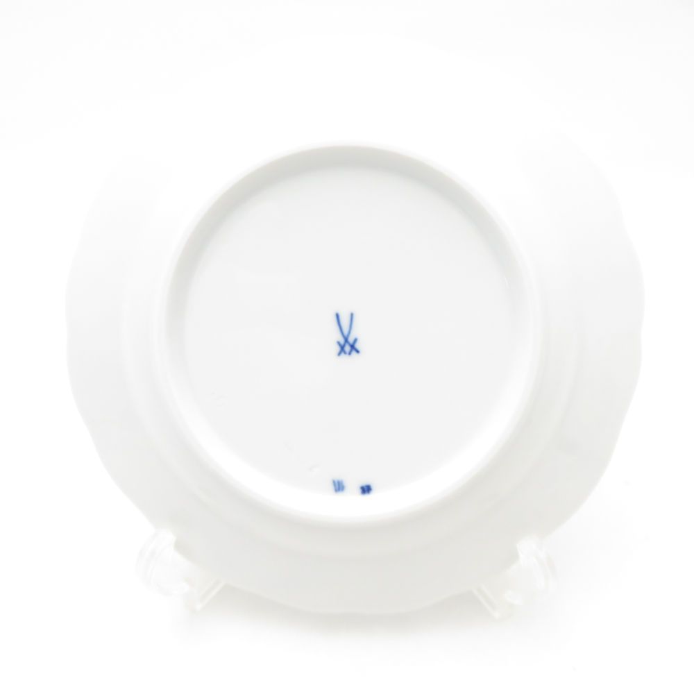 美品 MEISSEN マイセン ブルーオニオン 小皿 3枚 セット 14cmプレート