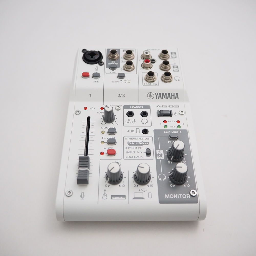 YAMAHA ヤマハ AG03 ウェブキャスティングミキサー PC周辺機器 HD238