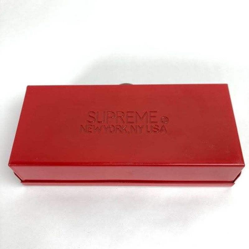 中古品】 SUPREME シュプリーム METAL STORAGE BOX メタルストレージ