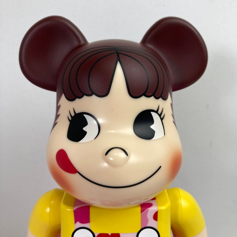 中古品】 BE＠RBRICK BAPE×ペコちゃん 100％＆400％ ベアブリック