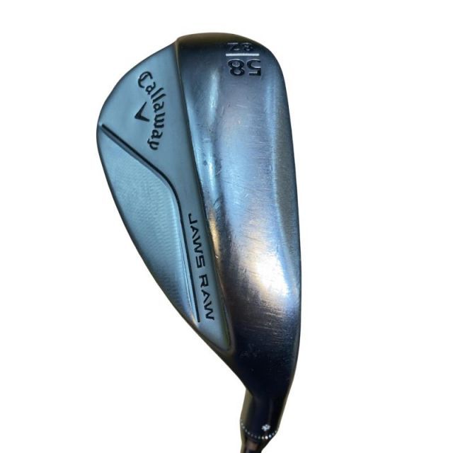 中古】 キャロウェイ JAWS RAW クロムメッキ 58°/08°Z ウェッジ WG NS