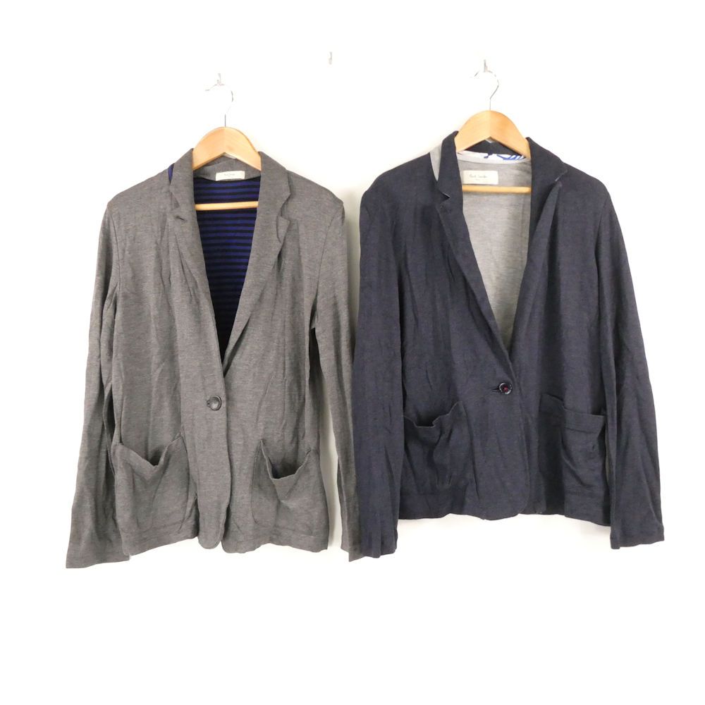 美品 Paul Smith ポールスミス テーラードジャケット 2点 M レーヨン他