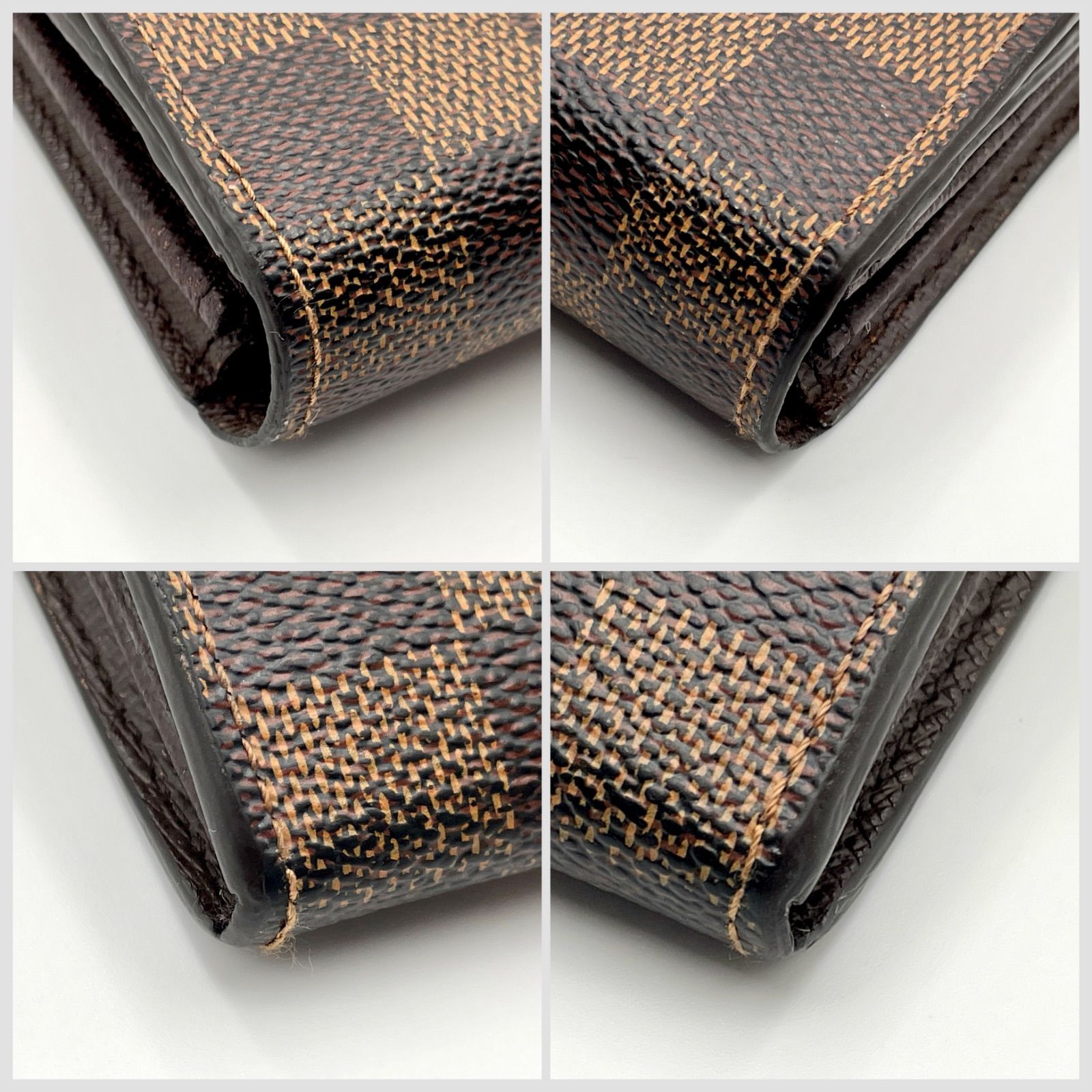 Louis Vuitton ルイヴィトン / ダミエ / ポルトフォイユ サラ / エベヌ