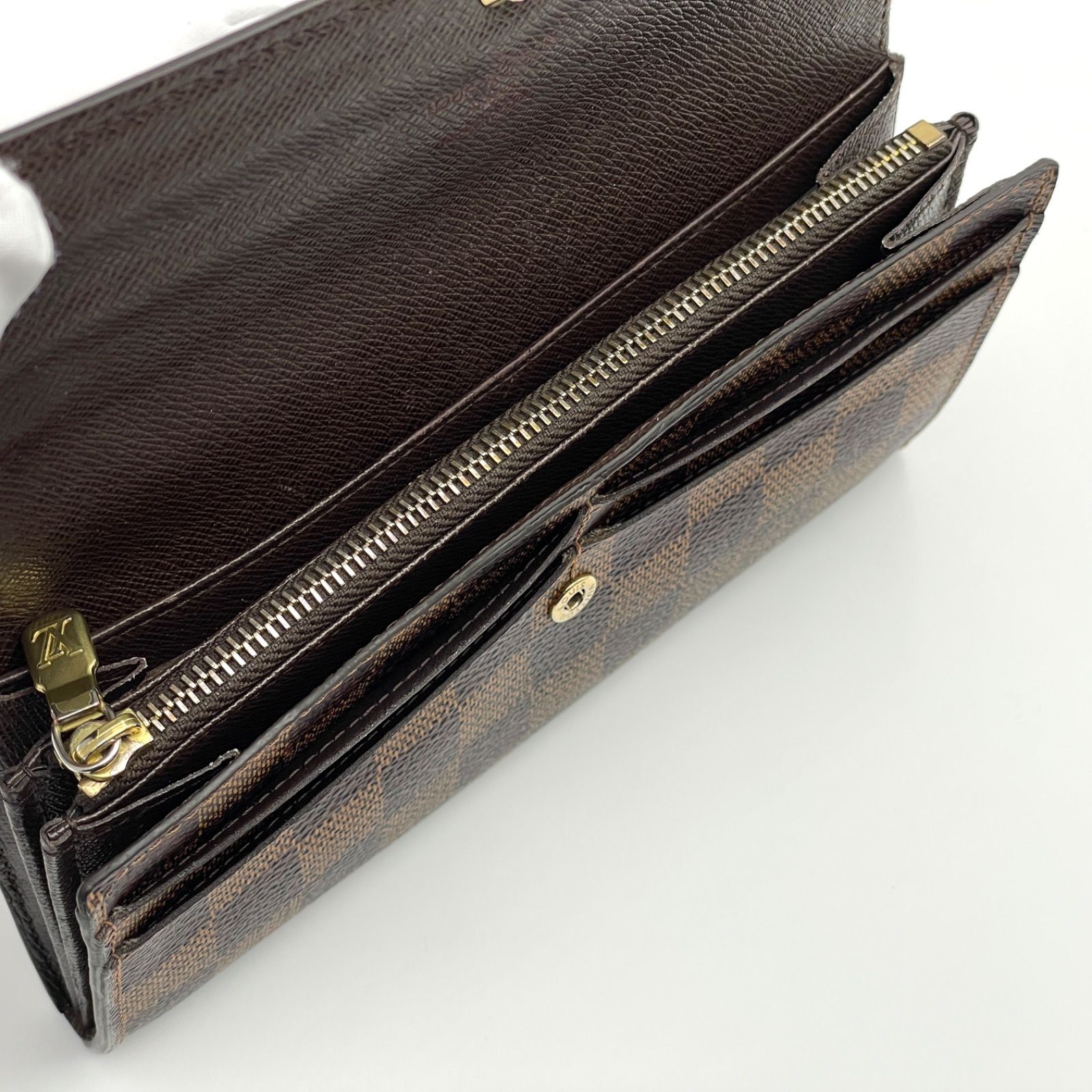 Louis Vuitton ルイヴィトン / ダミエ / ポルトフォイユ サラ / エベヌ