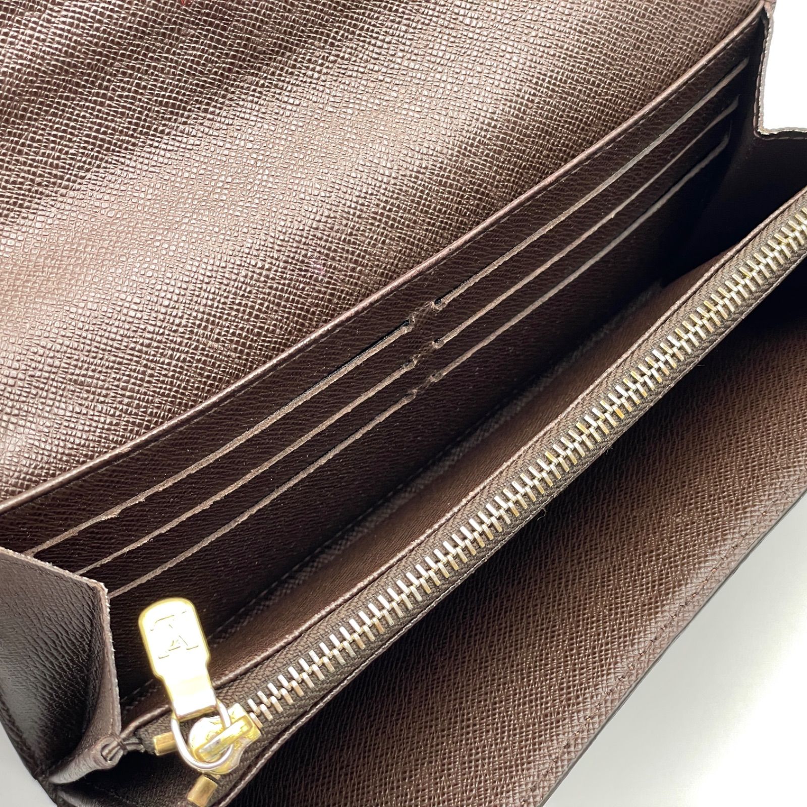 Louis Vuitton ルイヴィトン / ダミエ / ポルトフォイユ サラ / エベヌ