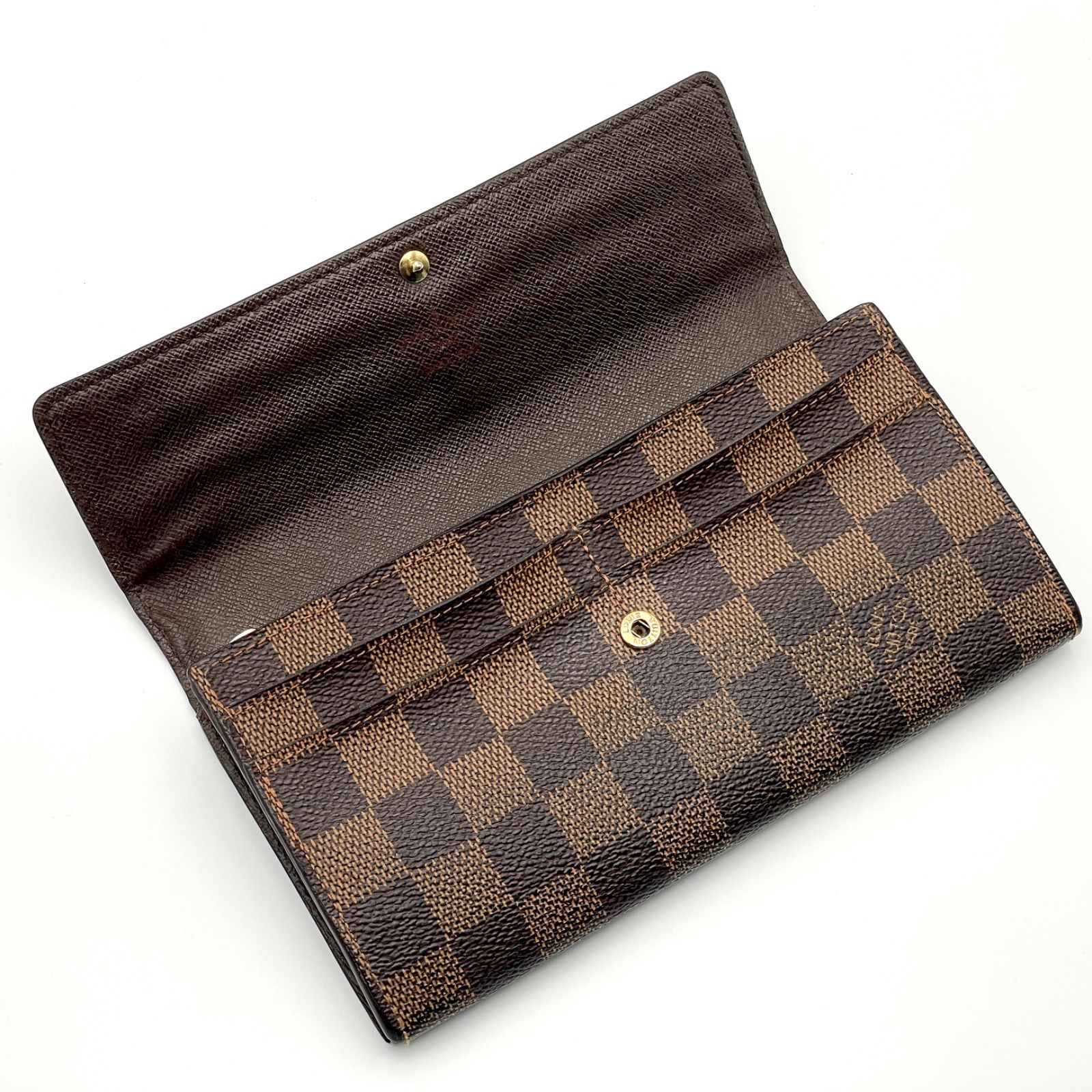 Louis Vuitton ルイヴィトン / ダミエ / ポルトフォイユ サラ / エベヌ