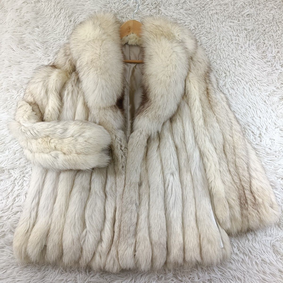 ブルーフォックス SAGAFOX ファーコート リアルファー 貂 本毛皮