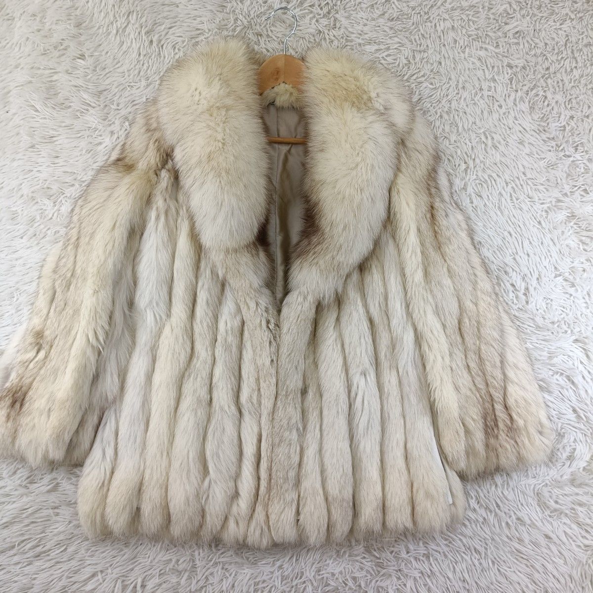 ブルーフォックス SAGAFOX ファーコート リアルファー 貂 本毛皮