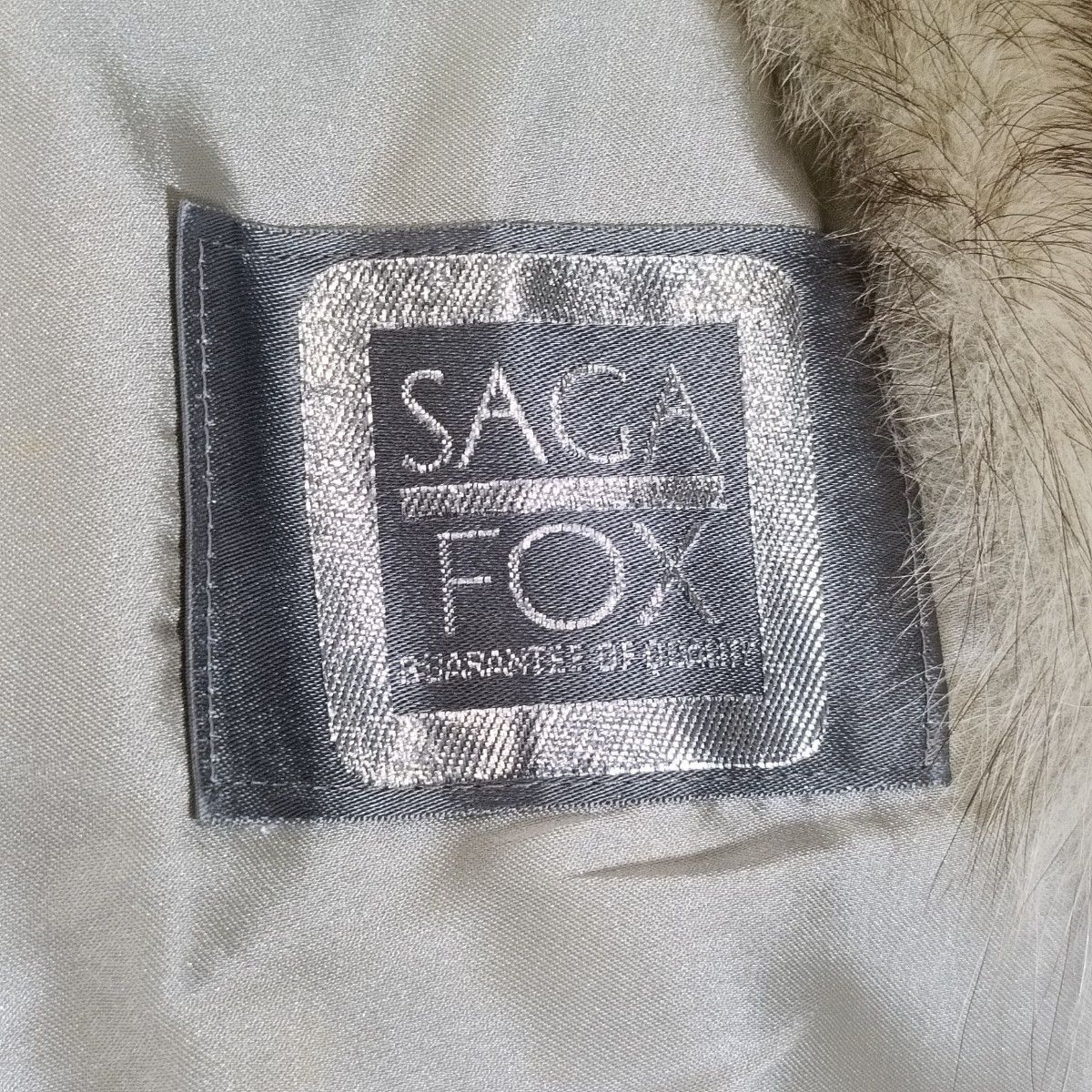 ブルーフォックス SAGAFOX ファーコート リアルファー 貂 本毛皮