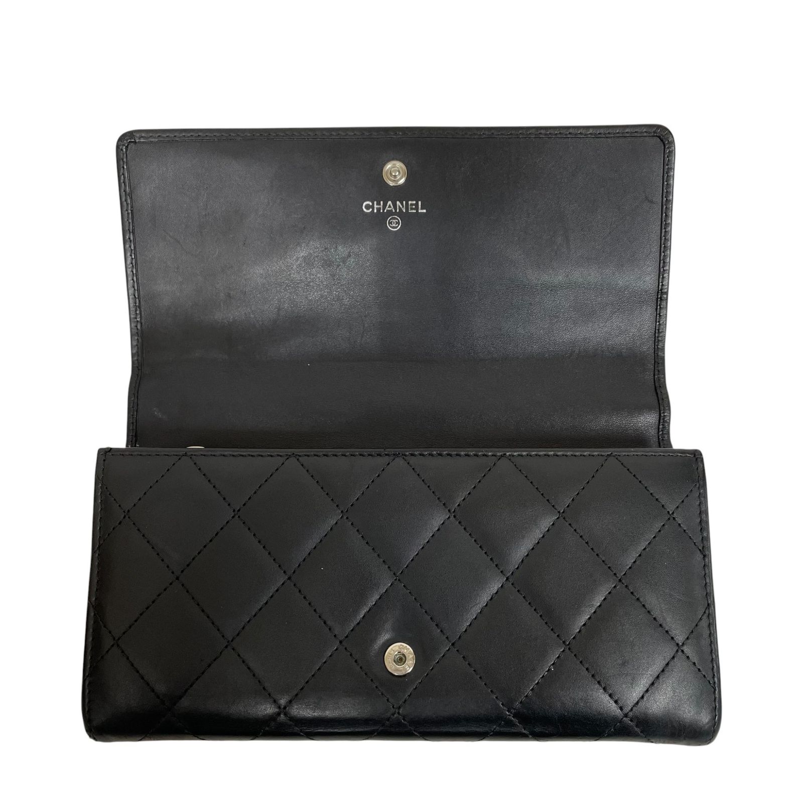 CHANEL シャネル 長財布 二つ折り長財布 フラップウォレット
