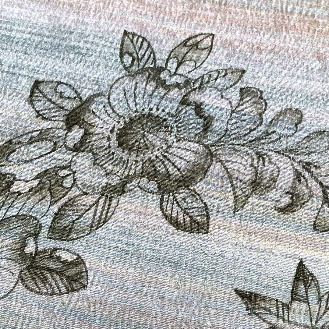 着物と帯 時流】N2670s◇正絹 九寸名古屋帯◇辻ヶ花 手描き 長尺 未 