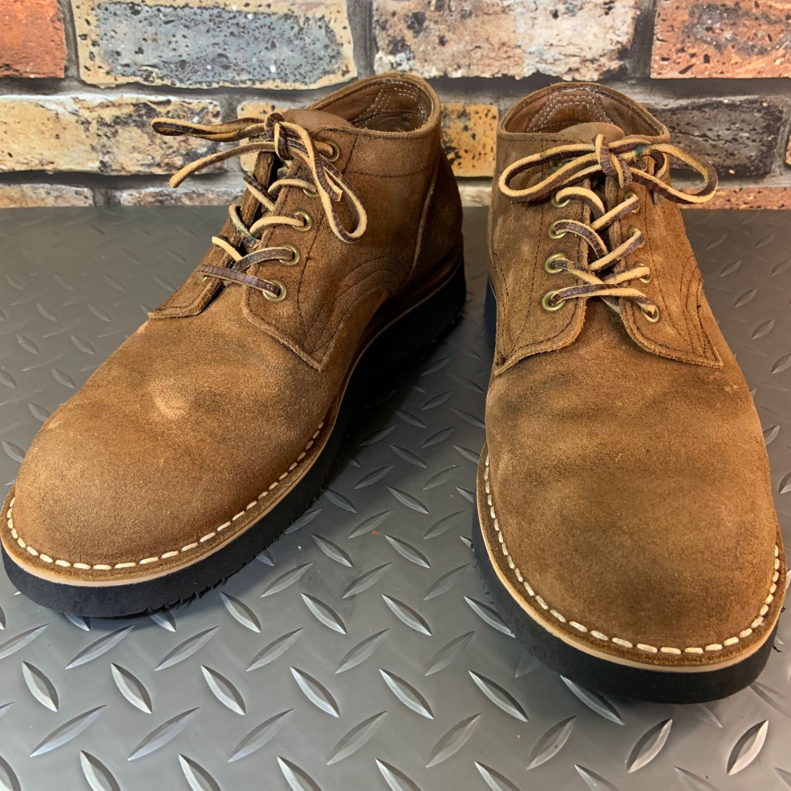 ☆ HATHORN オックスフォード ソール新品交換済み US9.5E JP27.5cm