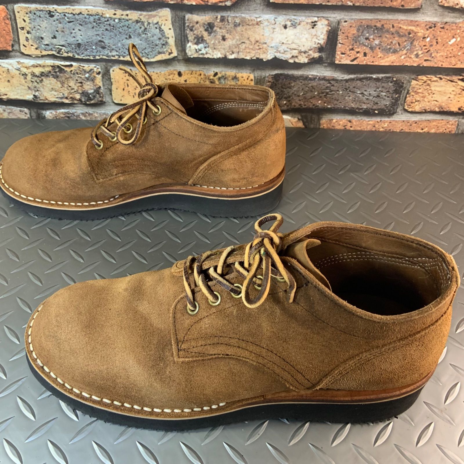 ☆ HATHORN オックスフォード ソール新品交換済み US9.5E JP27.5cm