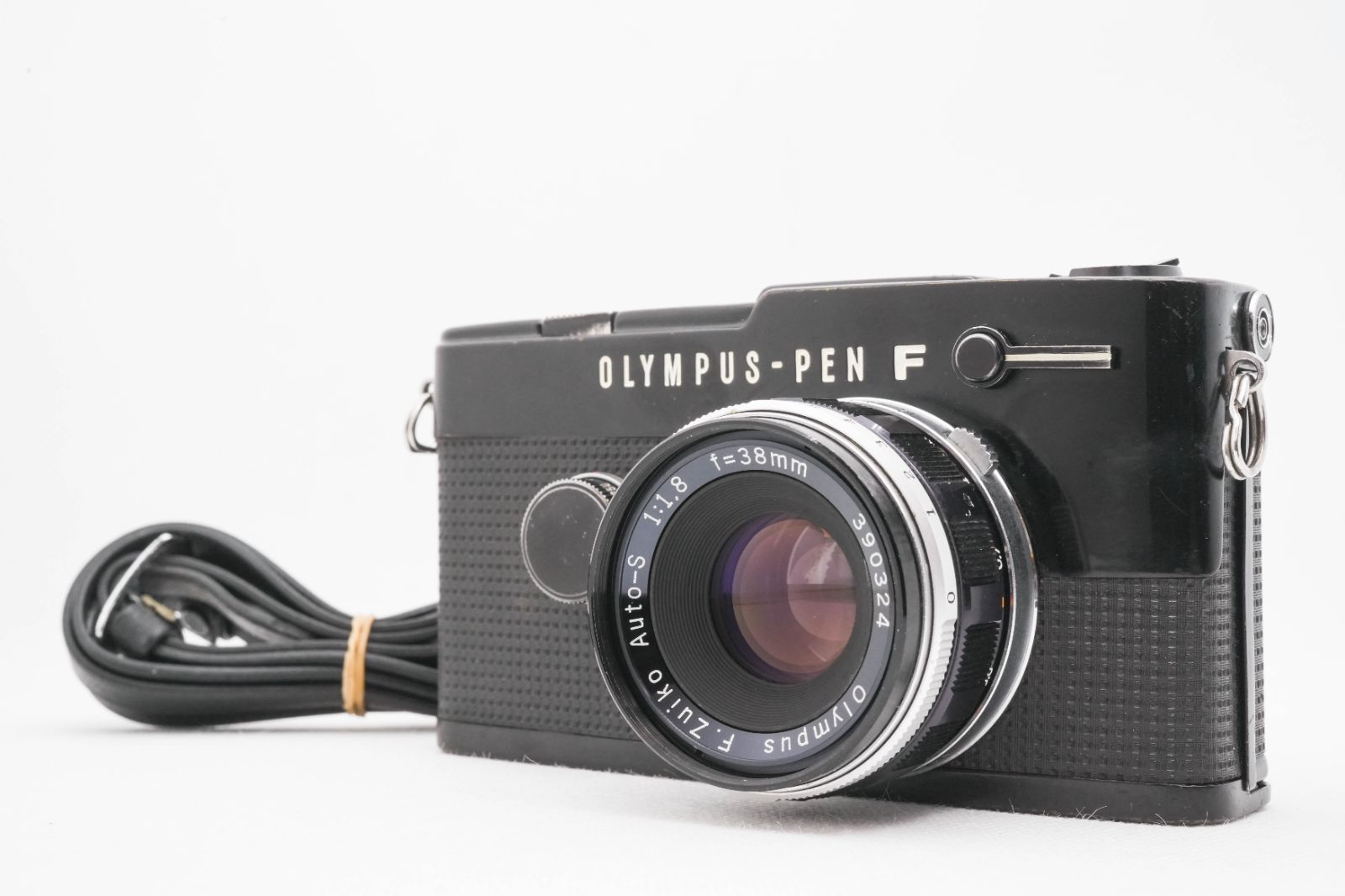 露出計動作OK OLYMPUS PEN-FT BLACK + G.Zuiko Auto-S 38mm F/1.8