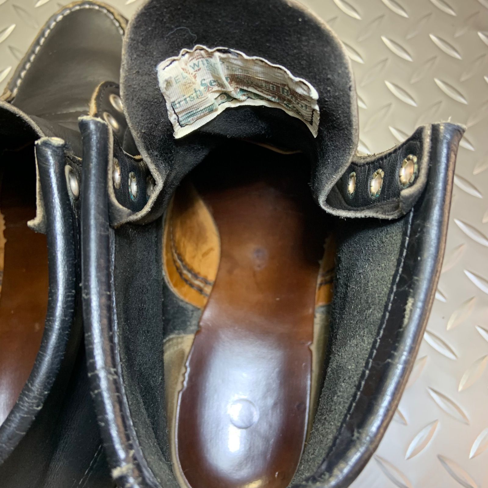 ☆REDWING 8179 ワークブーツ 四角犬タグ 1998年製 US7.5E JP25.5