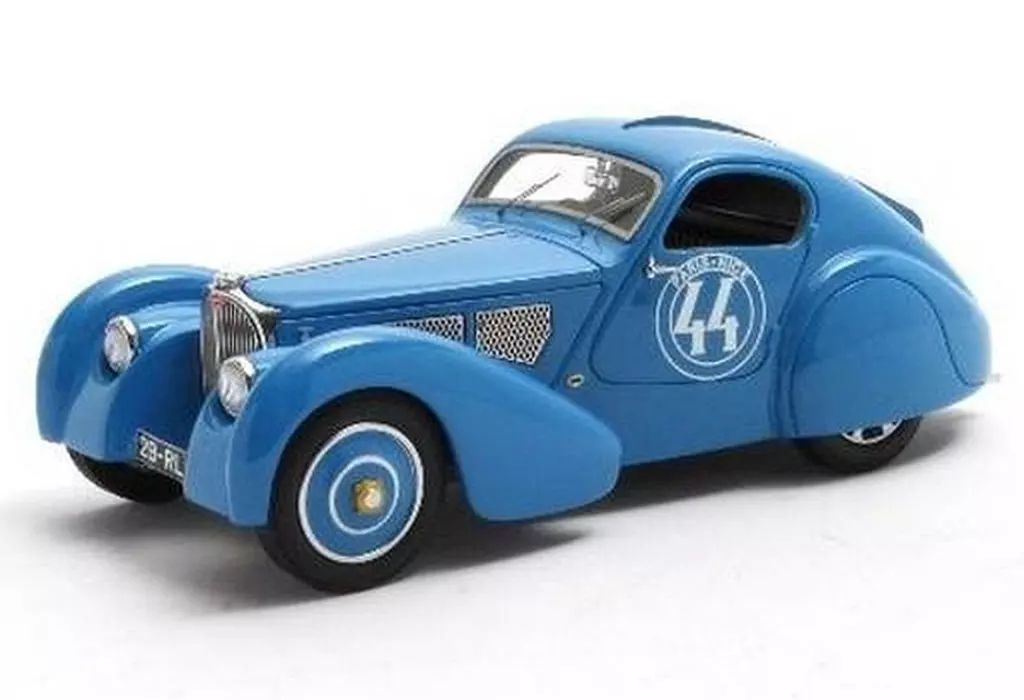 新品】ミニカー 1/43 ブガッティ T51 デュボス Paris-Nice 1931 #44