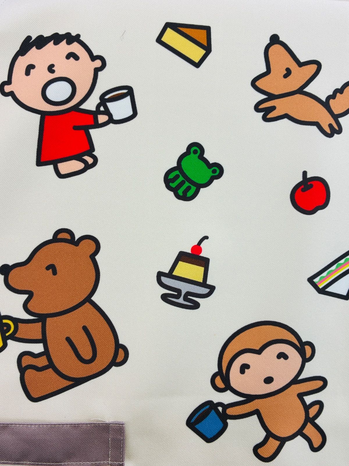 26年春夏新作 みんなのたあ坊 サンリオキャラクターエプロン かわいい