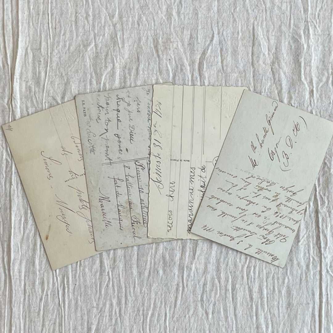 特別価格】アンティーク ポストカード フランス直輸入 こども 古い