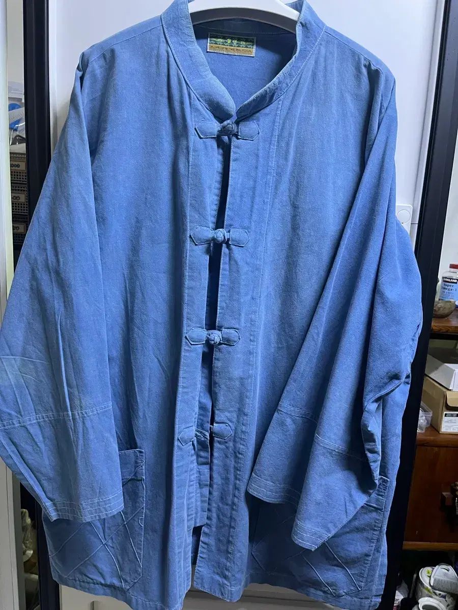 藍染めオープンタイプ シャツ - メルカリ